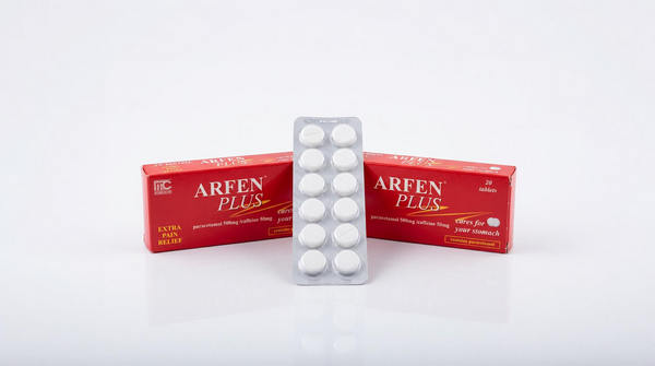 安得復 ARFEN PLUS 加強錠 止痛 解熱 頭痛 牙痛